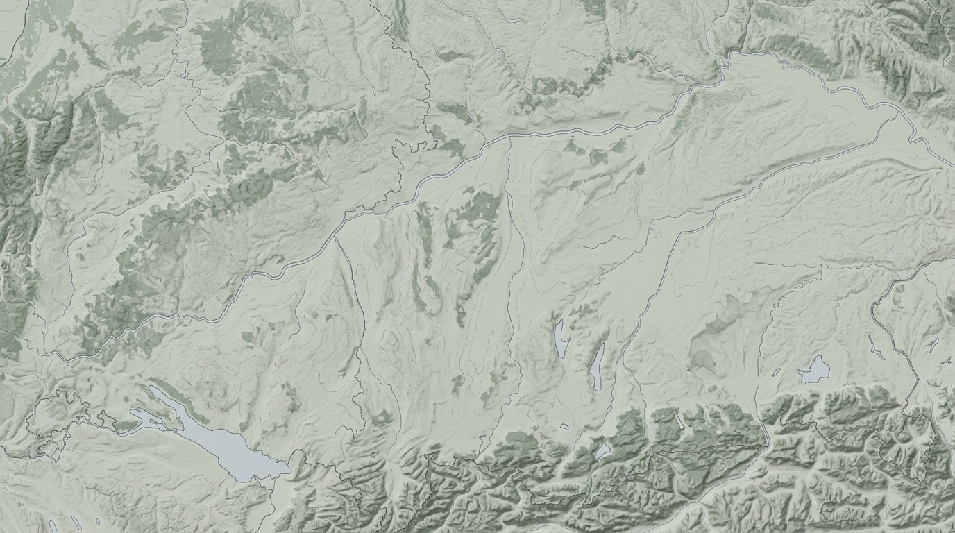 Einsatzgebiet – Karte von Süddeutschland mit Stuttgart, Ulm, Augsburg, München und dem Firmensitz in Bellenberg